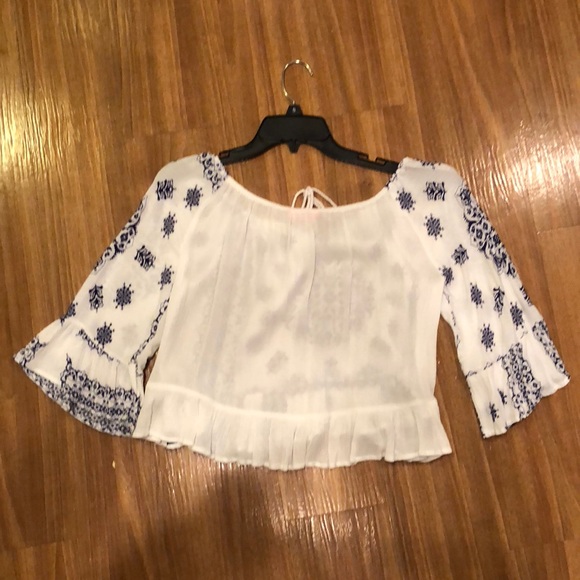 Patterned cute blouse - Picture 2 of 2